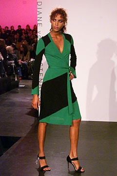 Diane Von Furstenberg fashion show for Autumn/Winter 2002