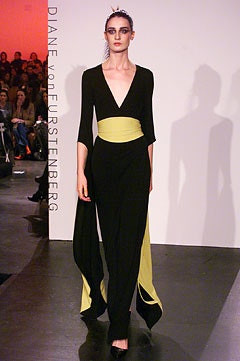 Diane Von Furstenberg fashion show for Autumn/Winter 2002