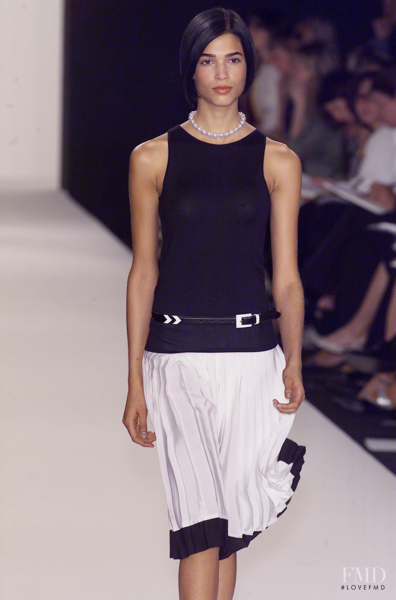 Teresa Lourenço featured in  the Ralph Lauren fashion show for Spring/Summer 2001