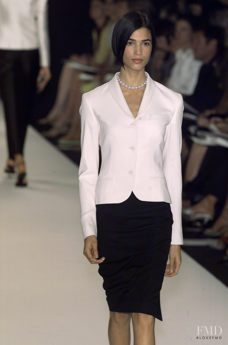 Teresa Lourenço featured in  the Ralph Lauren fashion show for Spring/Summer 2001