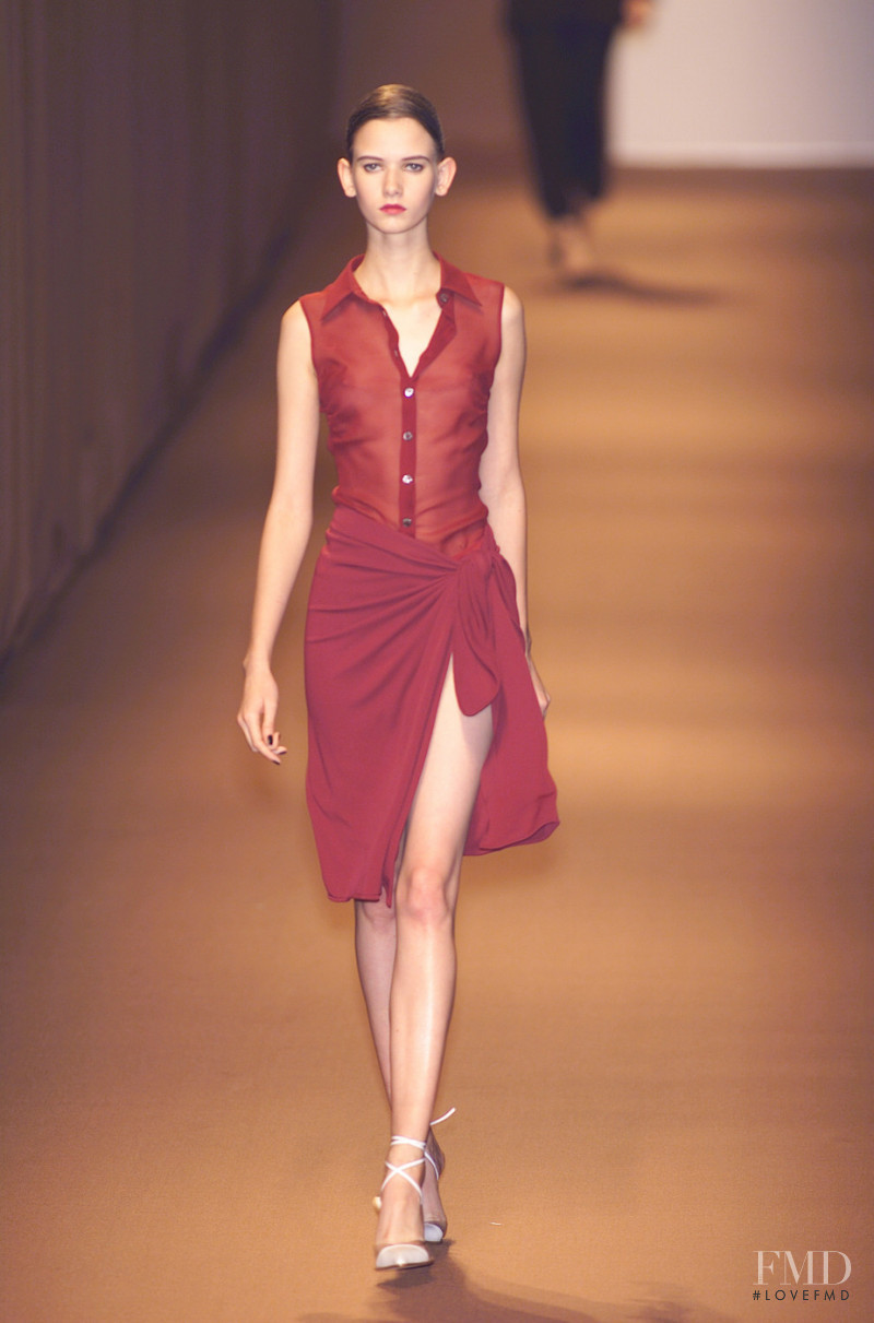 Salvatore Ferragamo fashion show for Spring/Summer 2001