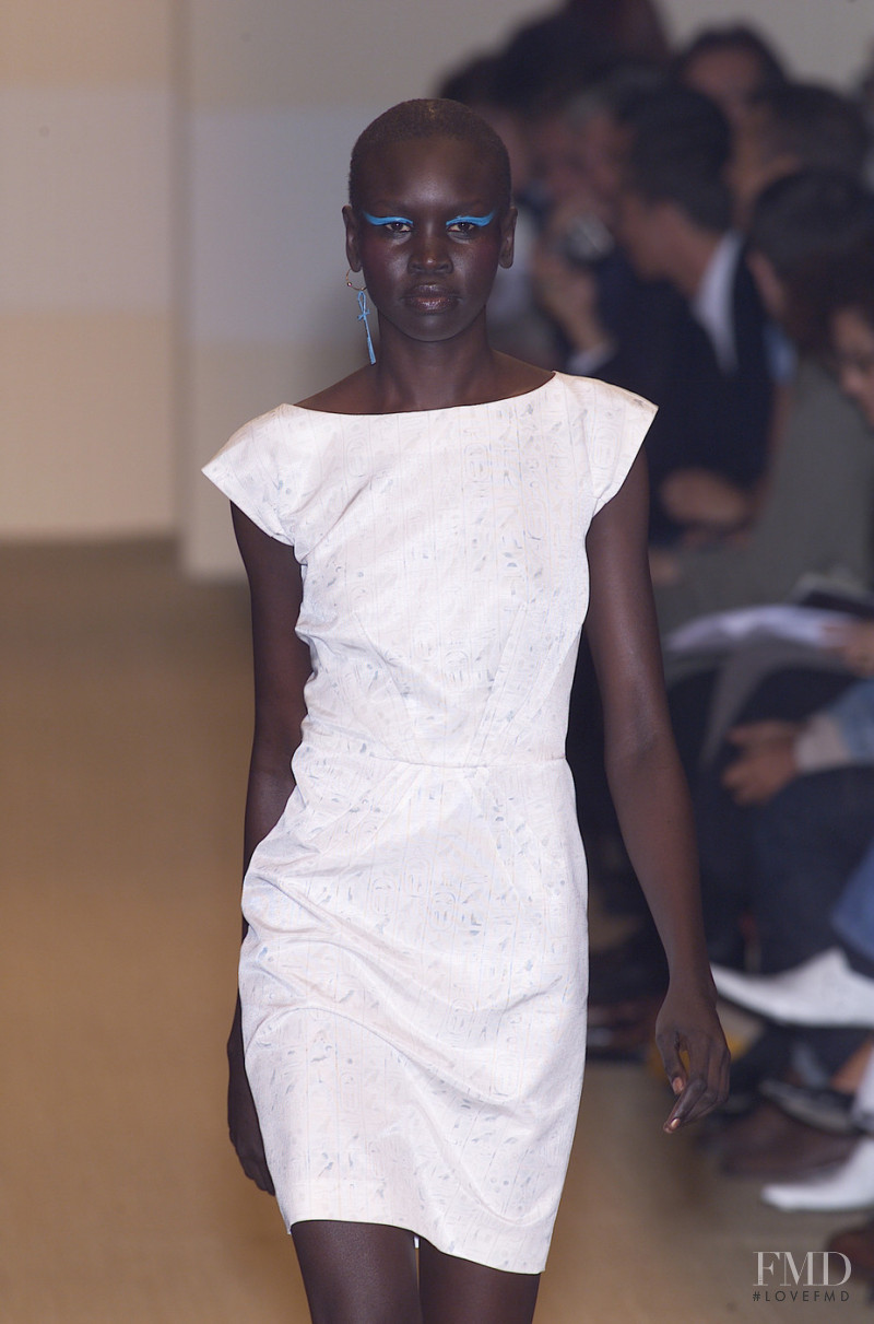 Rifat Ozbek fashion show for Spring/Summer 2001