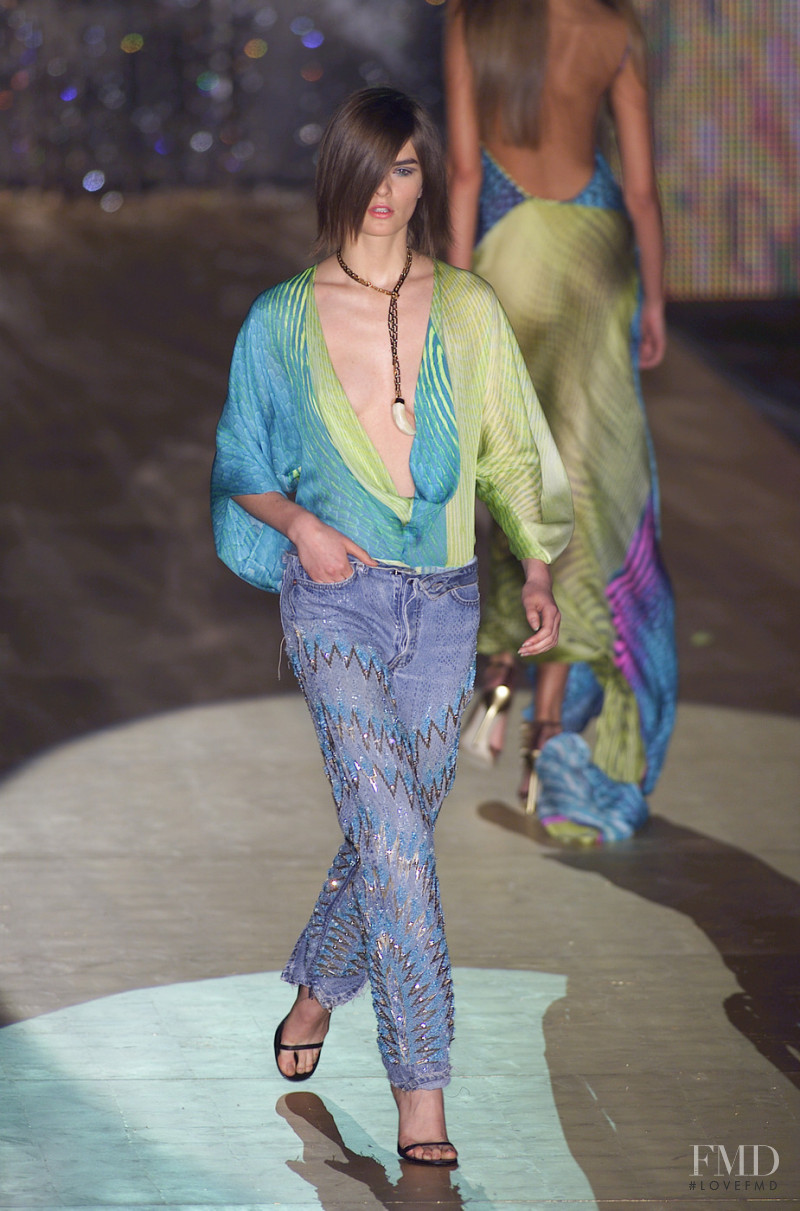 Roberto Cavalli fashion show for Spring/Summer 2001