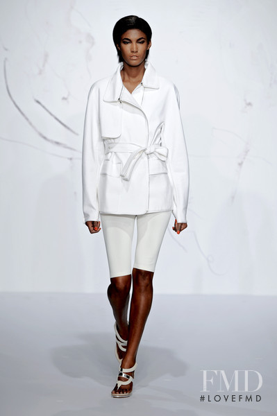 Sessilee Lopez featured in  the Rachel Roy fashion show for Spring/Summer 2010