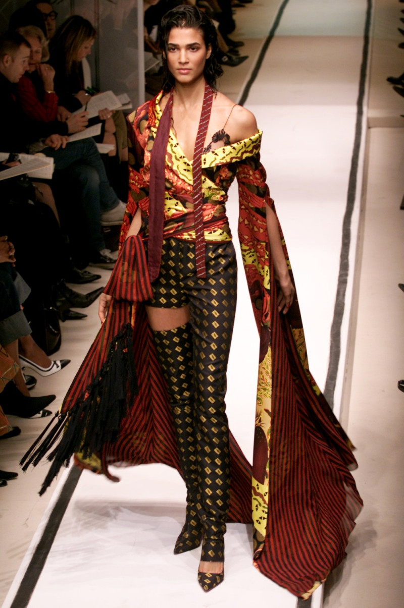 Teresa Lourenço featured in  the Jean Paul Gaultier Haute Couture fashion show for Spring/Summer 2002