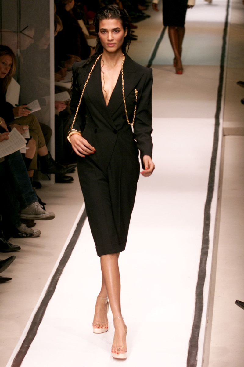Teresa Lourenço featured in  the Jean Paul Gaultier Haute Couture fashion show for Spring/Summer 2002