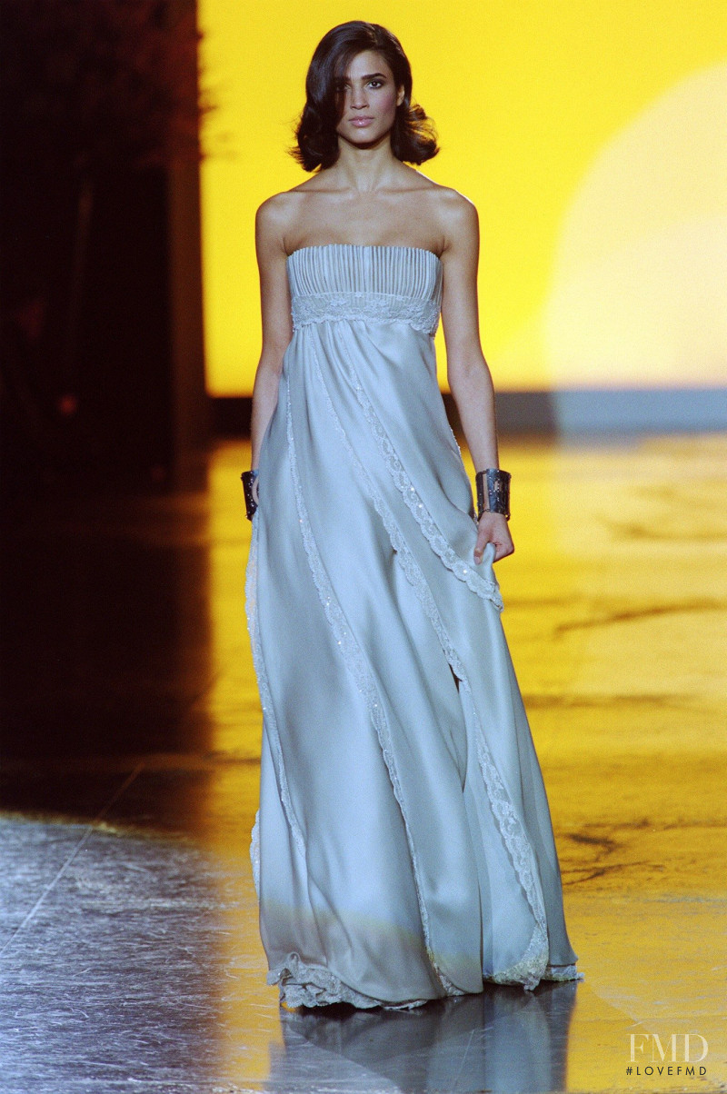 Teresa Lourenço featured in  the Valentino Couture fashion show for Spring/Summer 2002