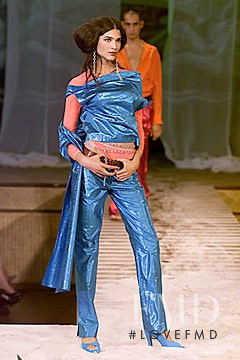 Teresa Lourenço featured in  the Jean-Paul Gaultier fashion show for Spring/Summer 2000