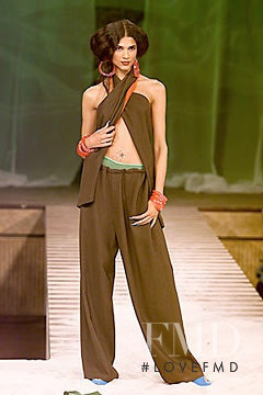 Teresa Lourenço featured in  the Jean-Paul Gaultier fashion show for Spring/Summer 2000