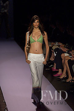 Teresa Lourenço featured in  the Carolina Herrera fashion show for Spring/Summer 2000