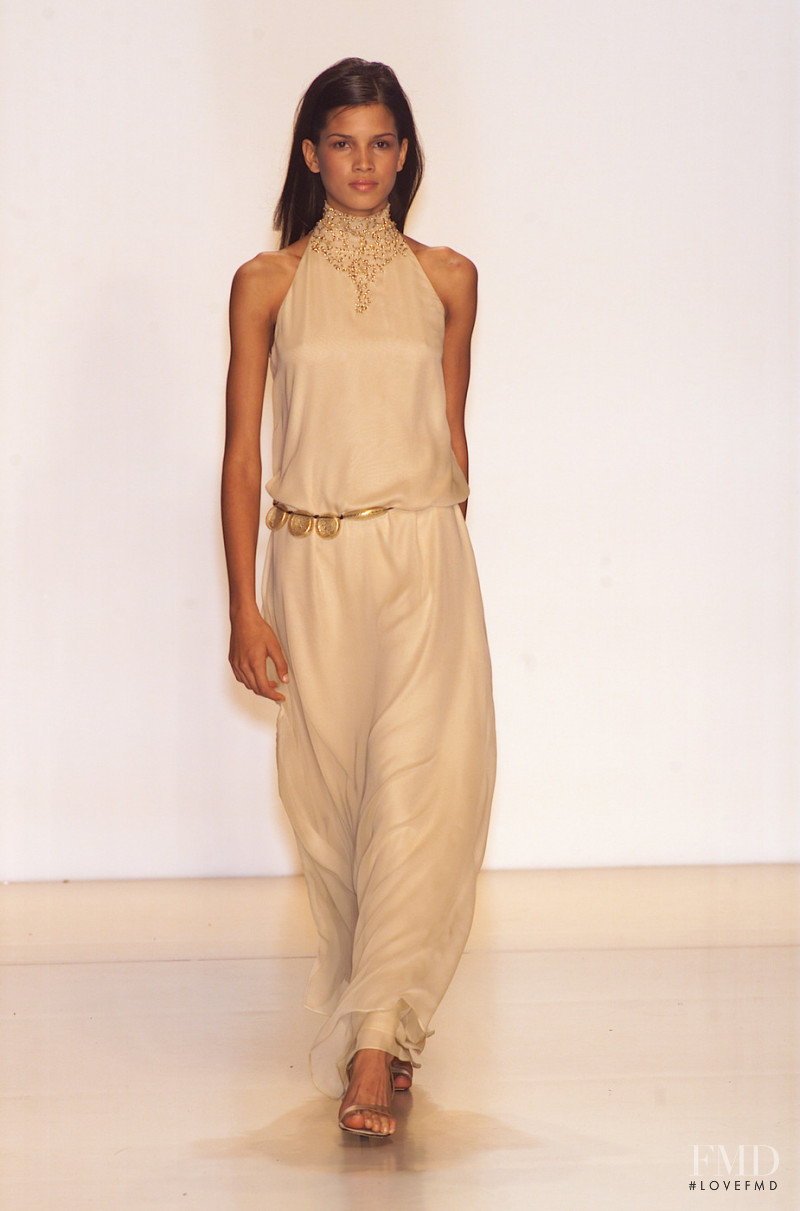 Halston fashion show for Spring/Summer 2001