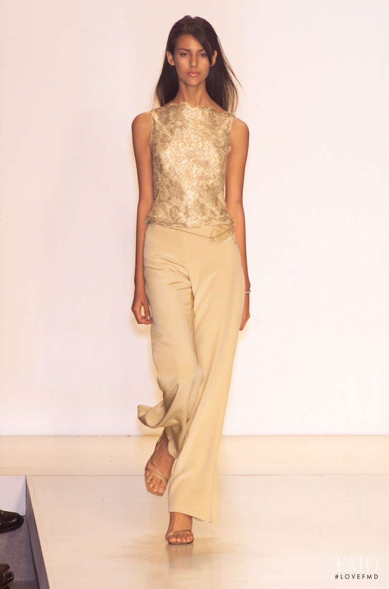 Halston fashion show for Spring/Summer 2001