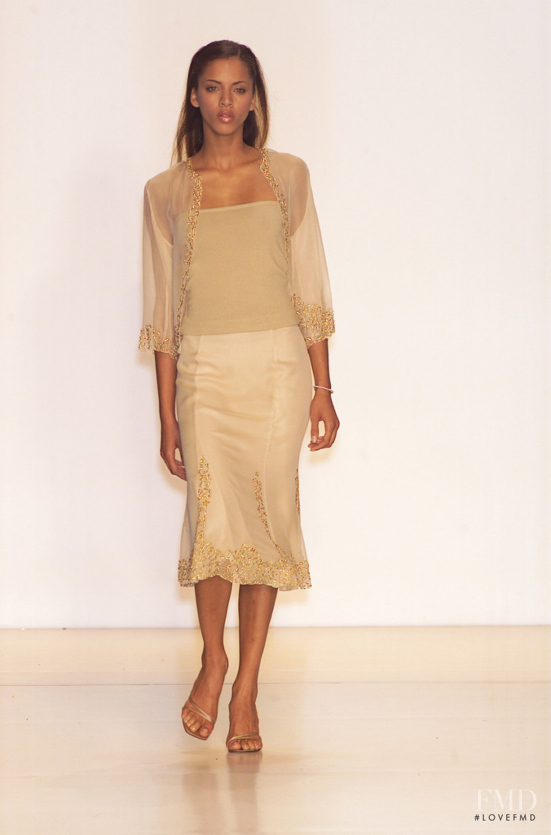 Halston fashion show for Spring/Summer 2001