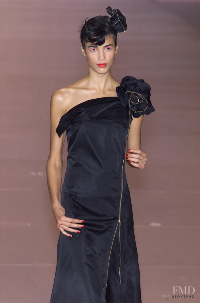 Teresa Lourenço featured in  the Sonia Rykiel fashion show for Spring/Summer 2001