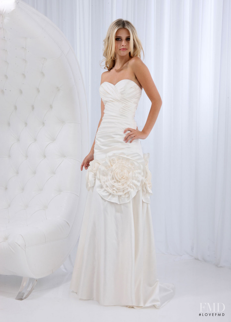 Marina Laswick featured in  the Impression Bridal Destiny Informal Collection lookbook for Summer 2012