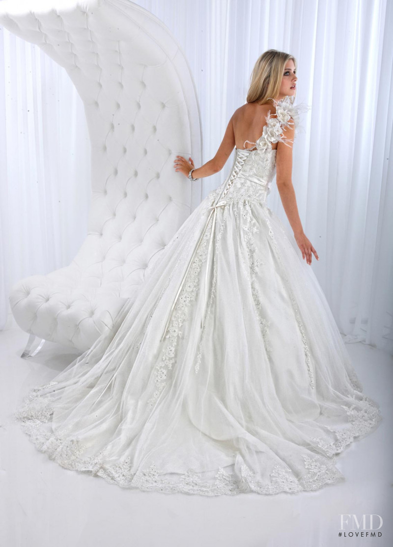 Marina Laswick featured in  the Impression Bridal Destiny Informal Collection lookbook for Summer 2012