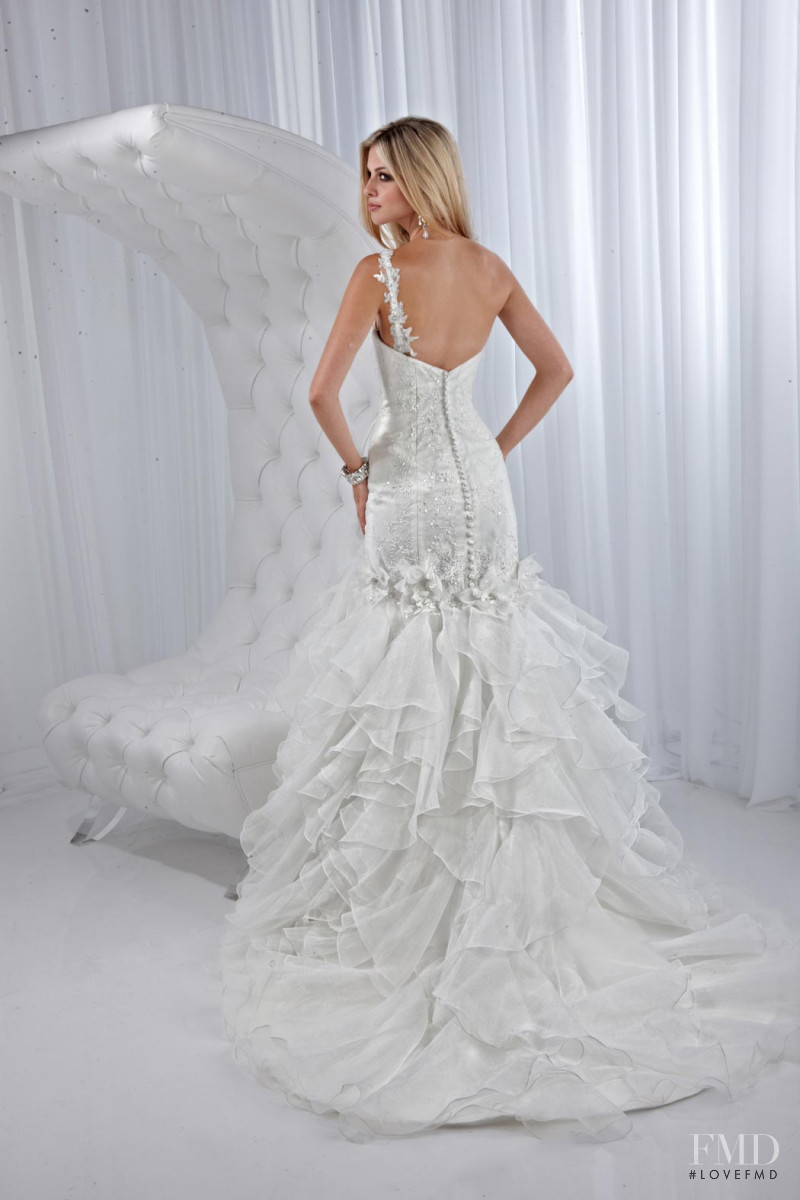 Marina Laswick featured in  the Impression Bridal Destiny Informal Collection lookbook for Summer 2012