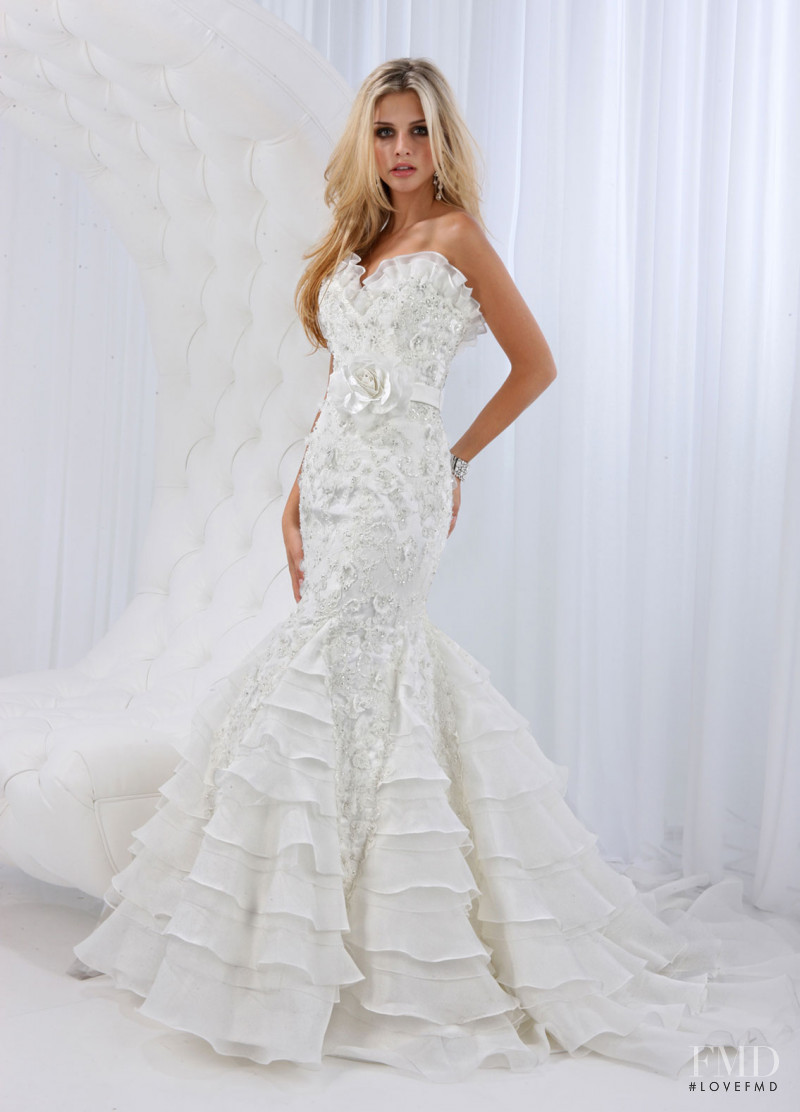 Marina Laswick featured in  the Impression Bridal Destiny Informal Collection lookbook for Summer 2012