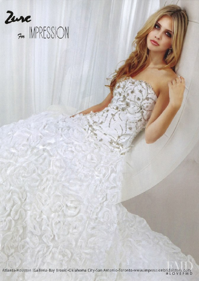 Marina Laswick featured in  the Impression Bridal Destiny Informal Collection lookbook for Summer 2012