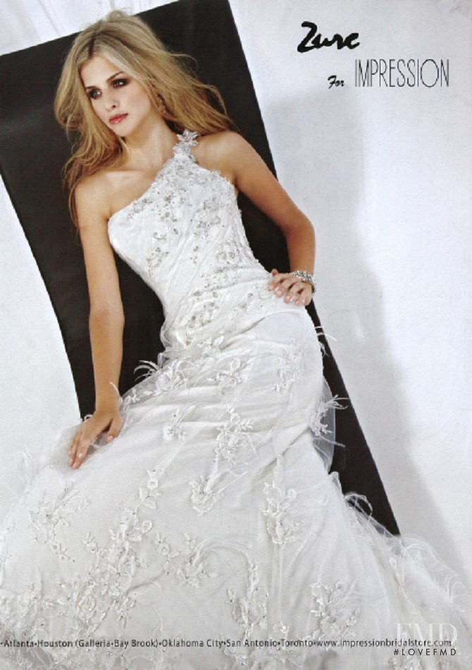 Marina Laswick featured in  the Impression Bridal Destiny Informal Collection lookbook for Summer 2012