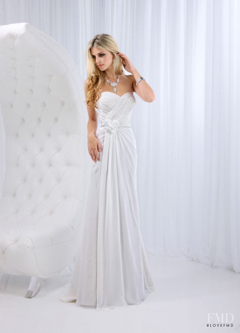 Marina Laswick featured in  the Impression Bridal Destiny Informal Collection lookbook for Summer 2012