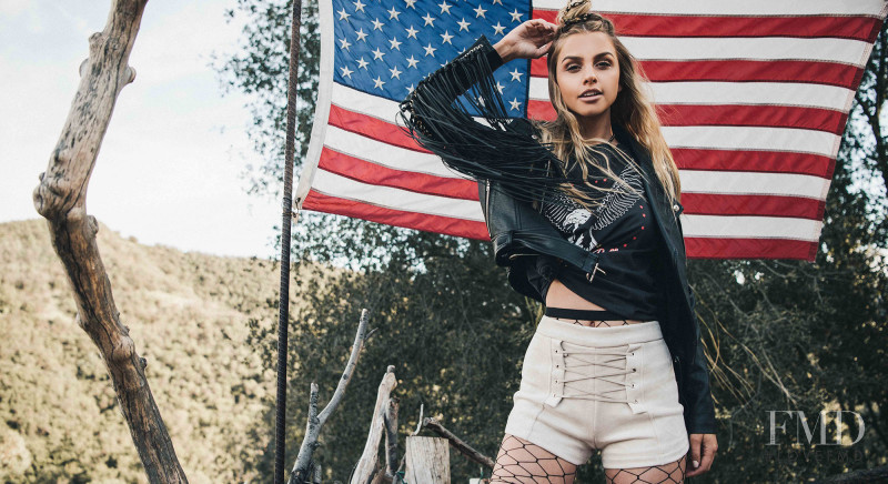 Marina Laswick featured in  the Showpo lookbook for Spring 2017