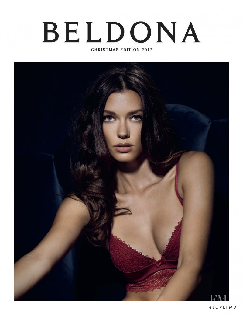 Anna Christina Schwartz featured in  the Beldona Cosmic Sparcle Collection lookbook for Christmas 2017