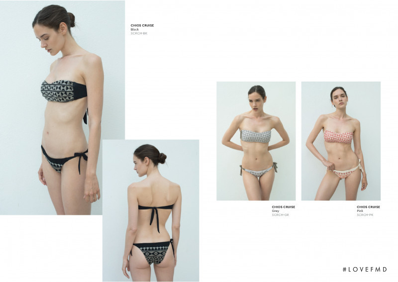 Gulsina Kalimullina featured in  the MitoSwimwear lookbook for Spring/Summer 2017