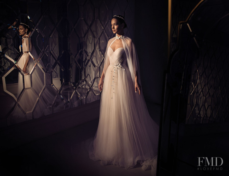 Gulsina Kalimullina featured in  the Elihav Sasson\'s lookbook for Autumn/Winter 2019