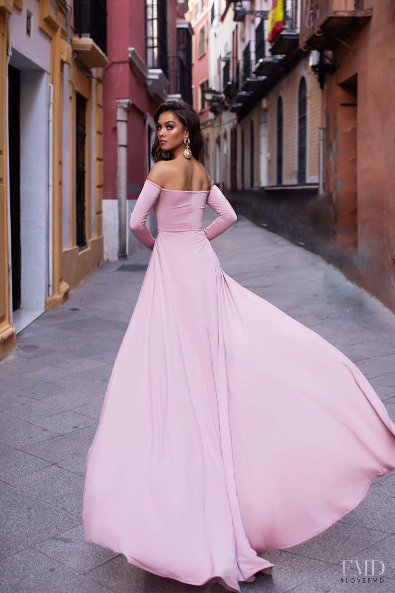 Gulsina Kalimullina featured in  the Alamour The Label Seville Collection lookbook for Autumn/Winter 2019