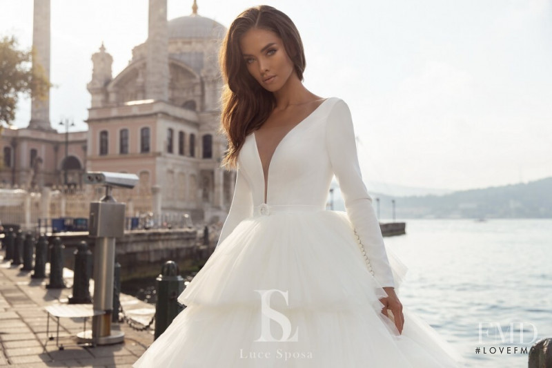 Gulsina Kalimullina featured in  the Luce Sposa lookbook for Spring/Summer 2020