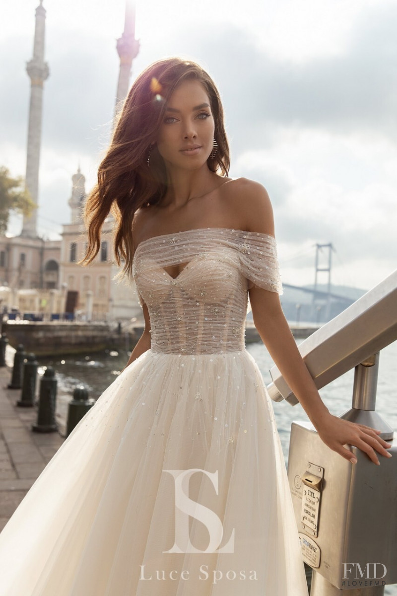 Gulsina Kalimullina featured in  the Luce Sposa lookbook for Spring/Summer 2020