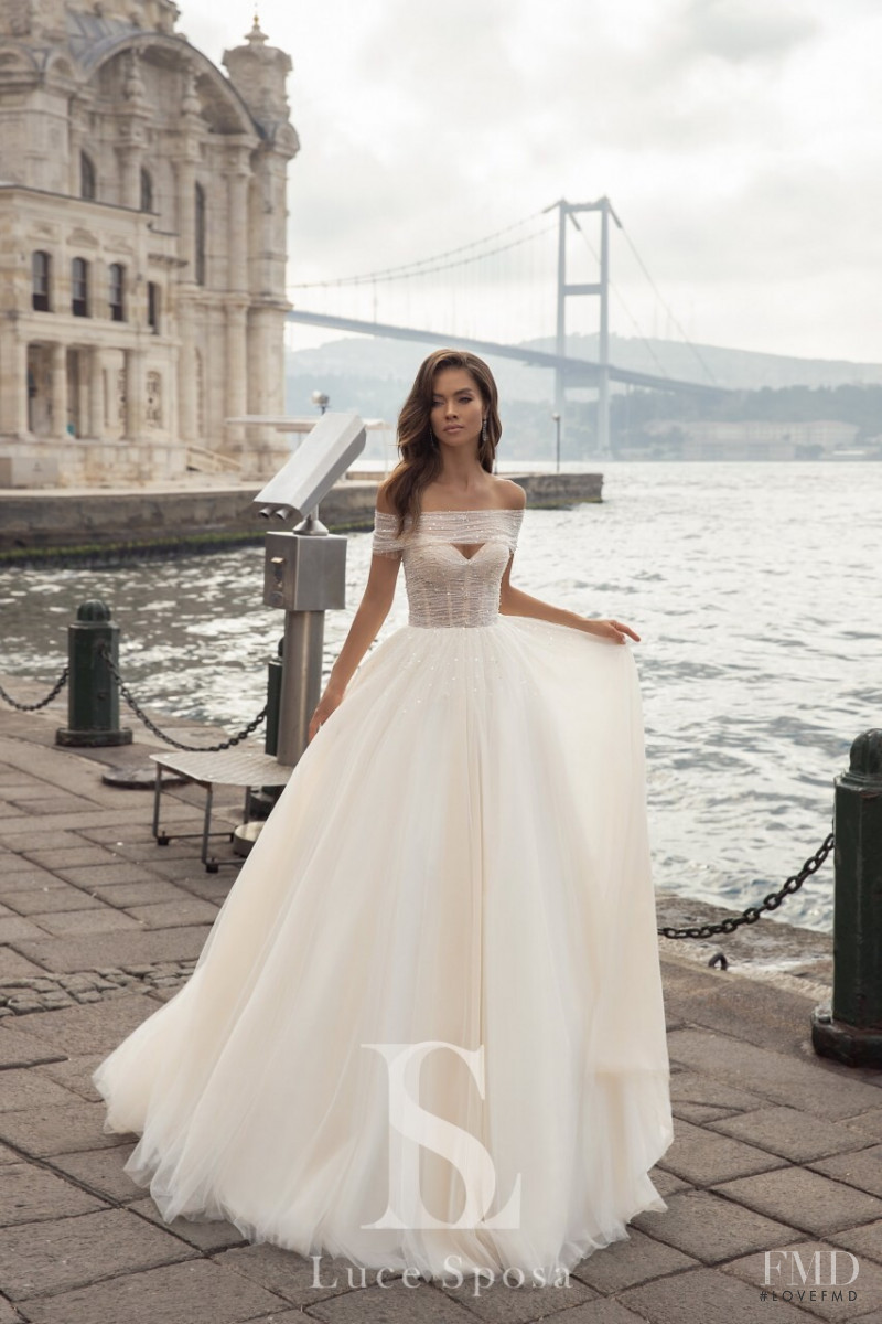 Gulsina Kalimullina featured in  the Luce Sposa lookbook for Spring/Summer 2020