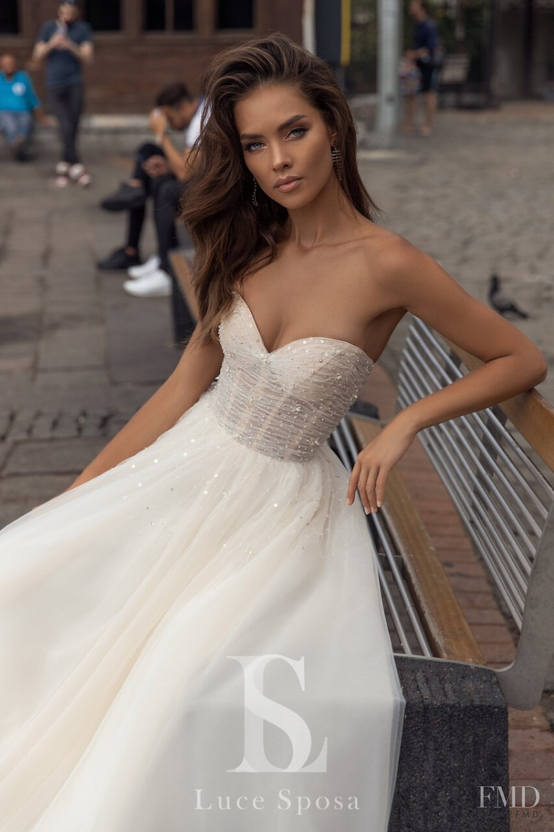 Gulsina Kalimullina featured in  the Luce Sposa lookbook for Spring/Summer 2020