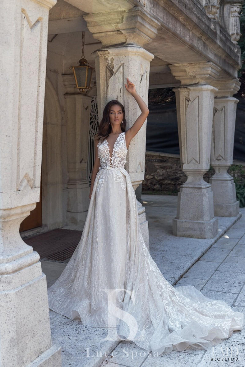 Gulsina Kalimullina featured in  the Luce Sposa lookbook for Spring/Summer 2020