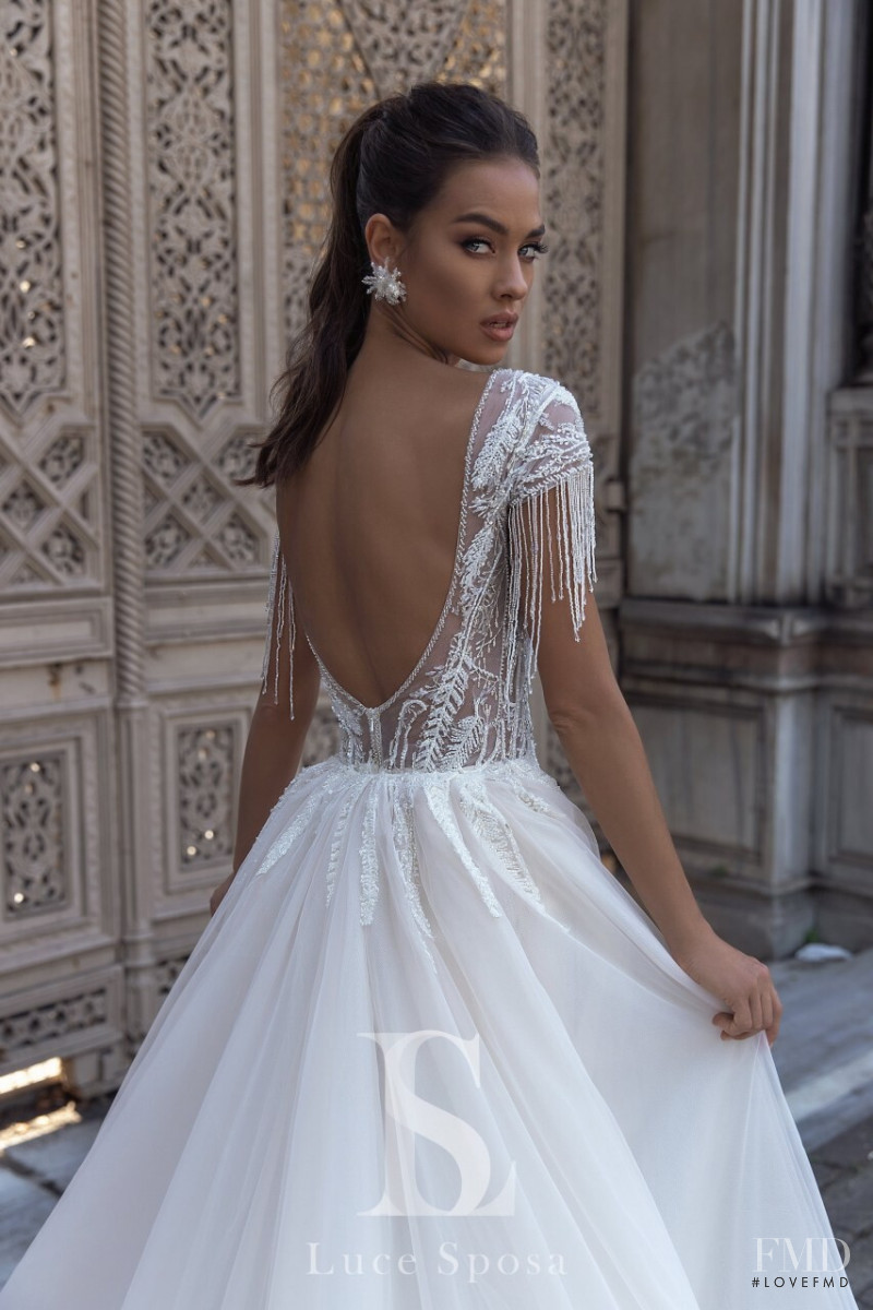 Gulsina Kalimullina featured in  the Luce Sposa lookbook for Spring/Summer 2020