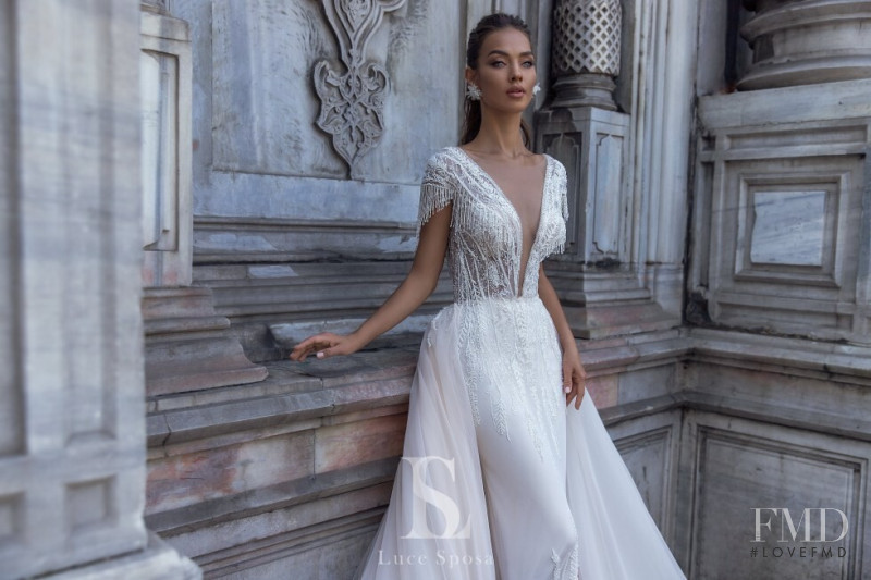 Gulsina Kalimullina featured in  the Luce Sposa lookbook for Spring/Summer 2020