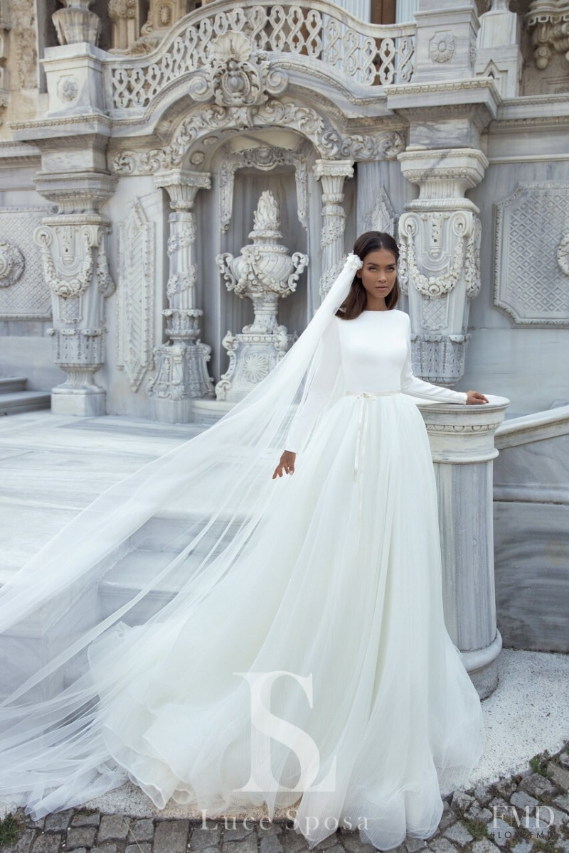 Gulsina Kalimullina featured in  the Luce Sposa lookbook for Spring/Summer 2020