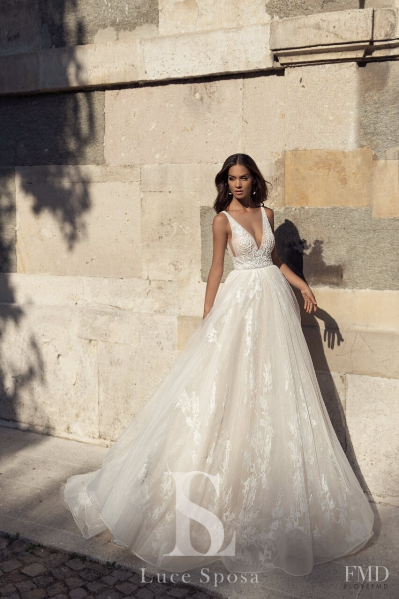 Gulsina Kalimullina featured in  the Luce Sposa lookbook for Spring/Summer 2020