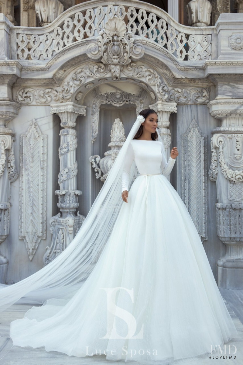 Gulsina Kalimullina featured in  the Luce Sposa lookbook for Spring/Summer 2020
