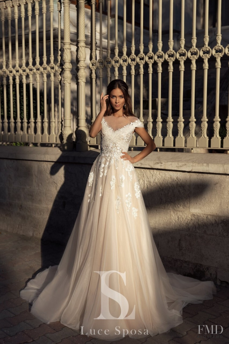 Gulsina Kalimullina featured in  the Luce Sposa lookbook for Spring/Summer 2020