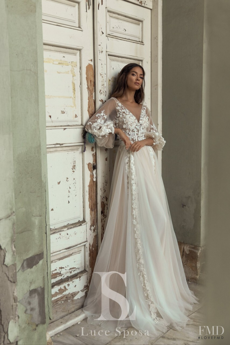 Gulsina Kalimullina featured in  the Luce Sposa lookbook for Spring/Summer 2020