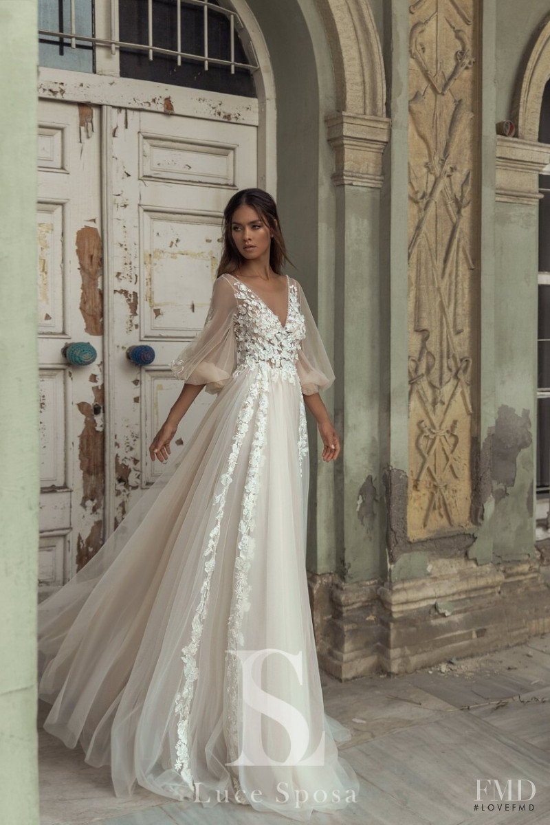 Gulsina Kalimullina featured in  the Luce Sposa lookbook for Spring/Summer 2020