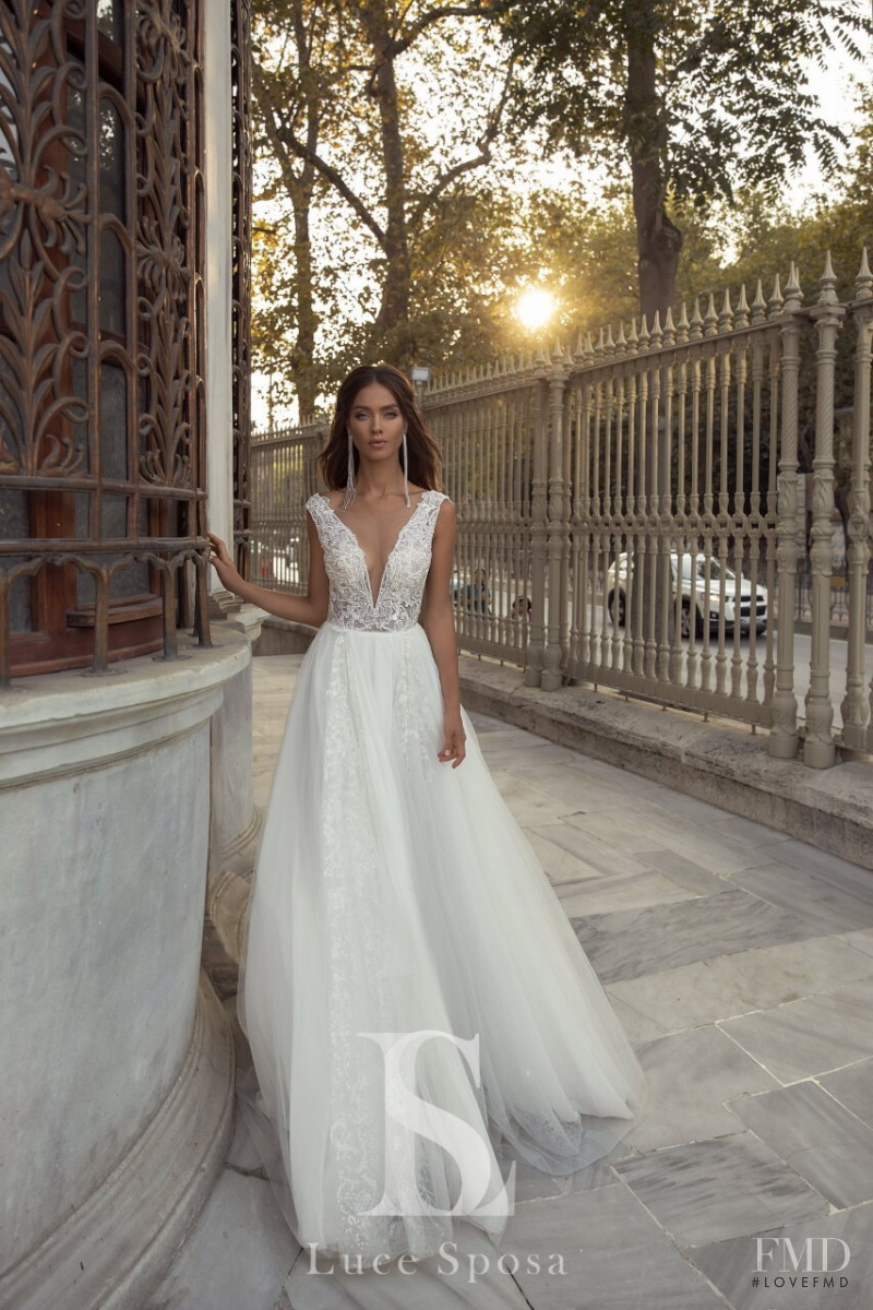 Gulsina Kalimullina featured in  the Luce Sposa lookbook for Spring/Summer 2020