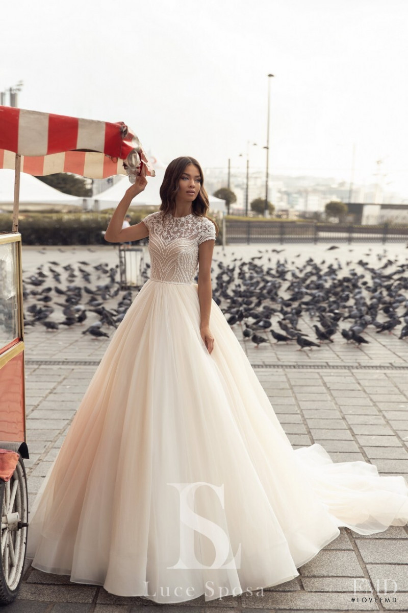 Gulsina Kalimullina featured in  the Luce Sposa lookbook for Spring/Summer 2020