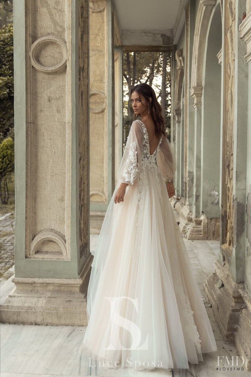 Gulsina Kalimullina featured in  the Luce Sposa lookbook for Spring/Summer 2020