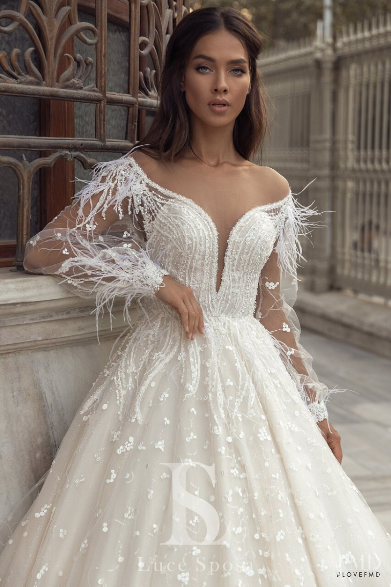 Gulsina Kalimullina featured in  the Luce Sposa lookbook for Spring/Summer 2020