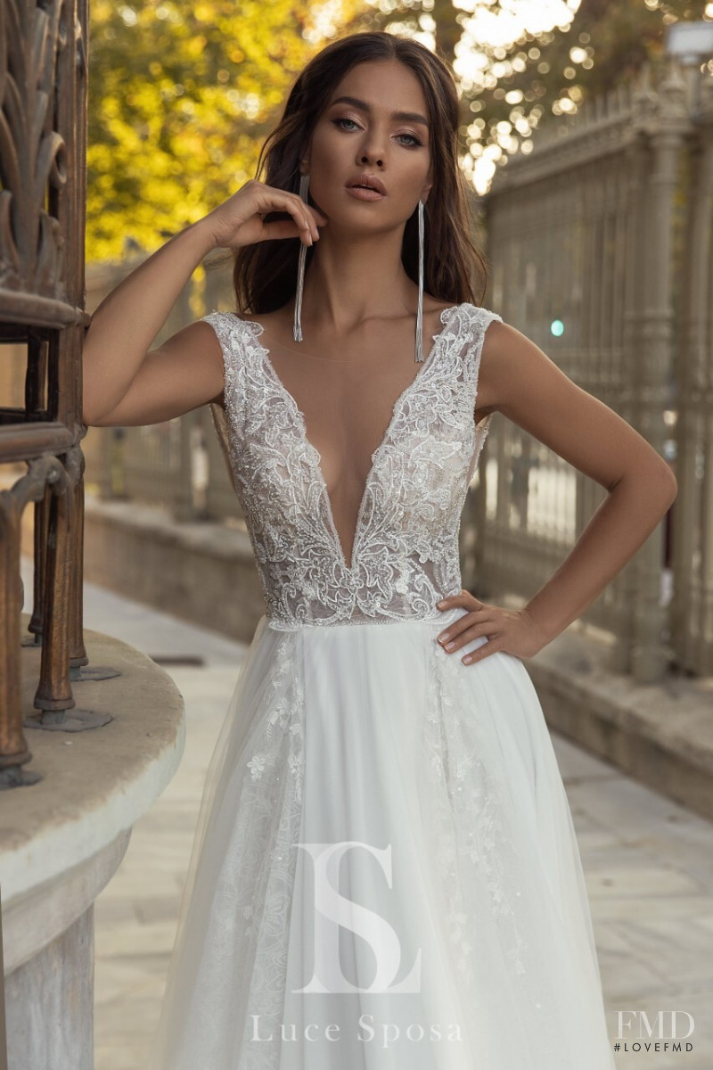 Gulsina Kalimullina featured in  the Luce Sposa lookbook for Spring/Summer 2020