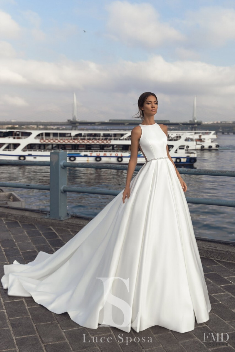 Gulsina Kalimullina featured in  the Luce Sposa lookbook for Spring/Summer 2020