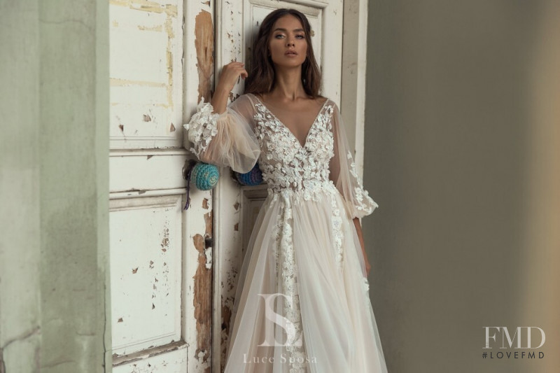 Gulsina Kalimullina featured in  the Luce Sposa lookbook for Spring/Summer 2020